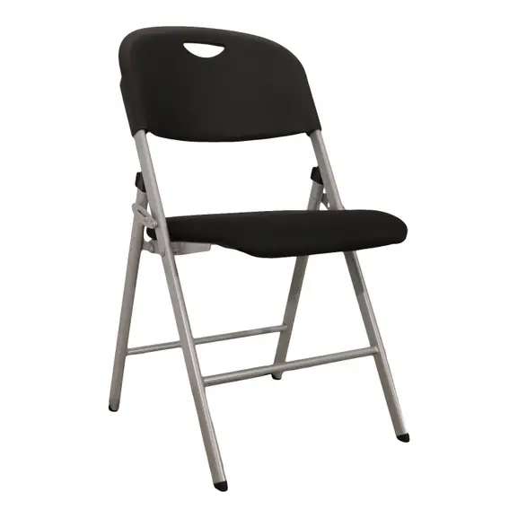 Klappstol Toplux Sitio Fold 2 SvartSilver