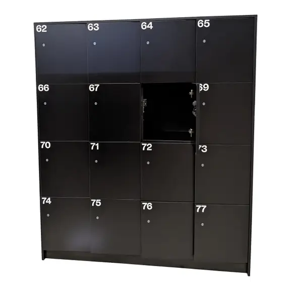 Förvaring Martela The Wall med Flexlock Svart (7)