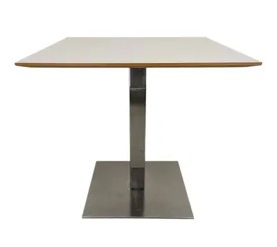 Bord VitKrom 80×80