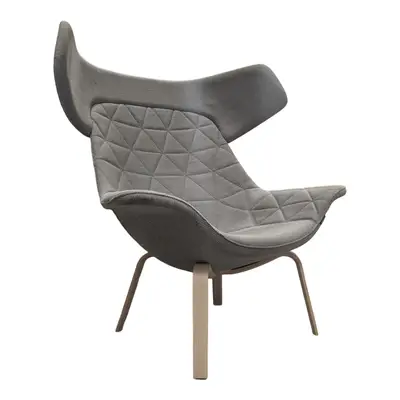 Fåtölj Offecct Oyster Wood High Grå