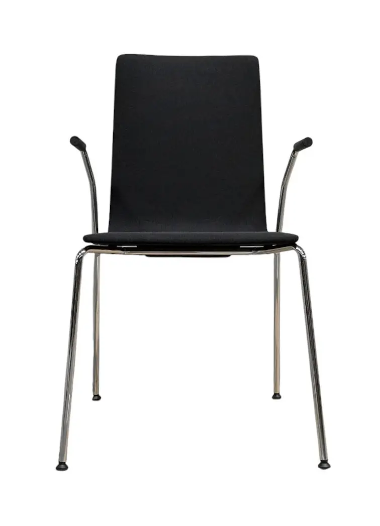 Konferensstol Skandiform Bombito Svart Nyklädd (3)