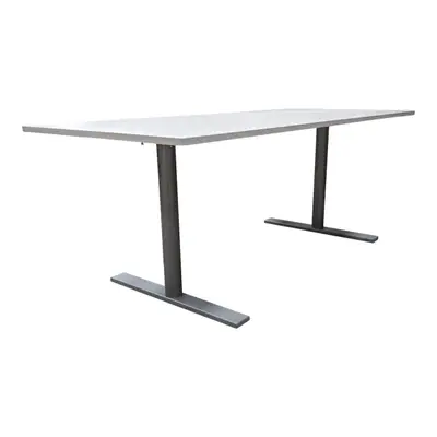 Elskrivbord GråVit 140×80 (3)