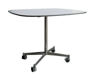 Bord Lammhults Cooper Kompaktlaminat VitKrom