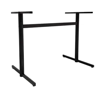 Bordsunderrede Zilox Metropol 1 Svart 100×70