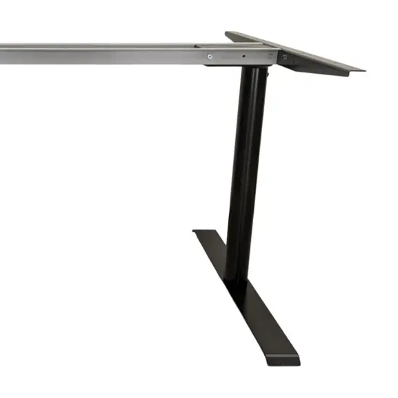 Elskrivbord Lanab Design Svart 120-140×80-90 (8)