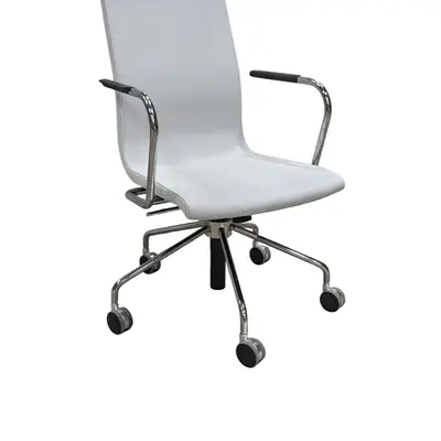 Konferensstol Skandiform Flex High F-268 LjusgråKrom