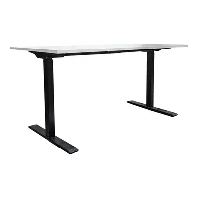 Elskrivbord Rol Ergo VitSvart Flexibelt 120×80 (2)