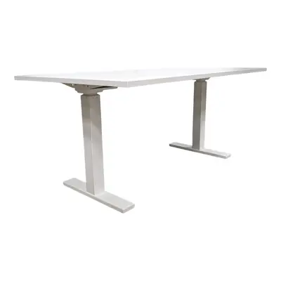 Elskrivbord Vit 120×50-70 (2)