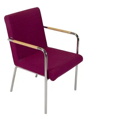 Konferensstol Offecct Quilt Lila/Krom