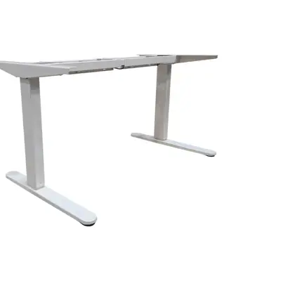 Elskrivbord Vit L-fot 120-180×70-80