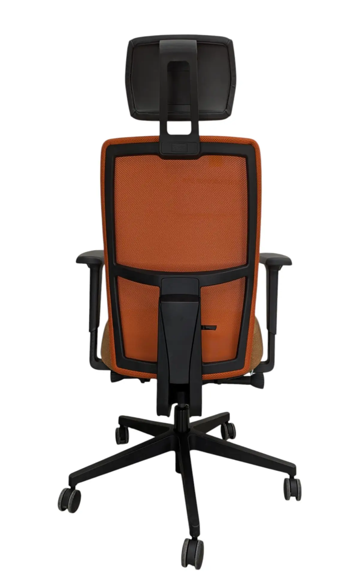 Kontorsstol Savo Soul OrangeSvart (3)