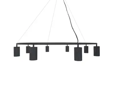 Taklampa Pholc Donna 100 Svart (2)