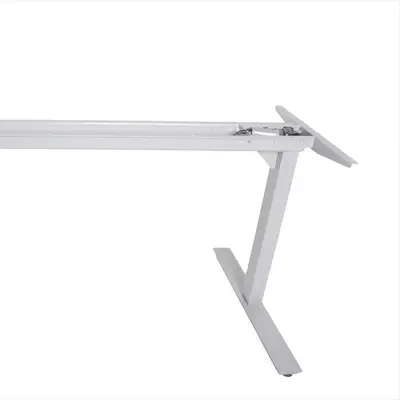 Skrivbord 2-Pelare Inergo Grå