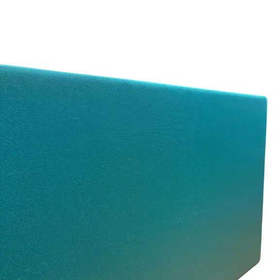 Bordsskärm Turkos 145×67