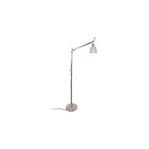 Golvlampa Artemide Tolomeo Krom/Vit