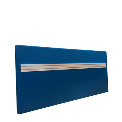 Bordsskärm Blå 145×67 (3)