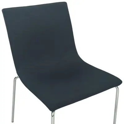 Stol Offecct Bond Light Svart/Krom