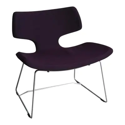 Fåtölj Materia Bone Lila