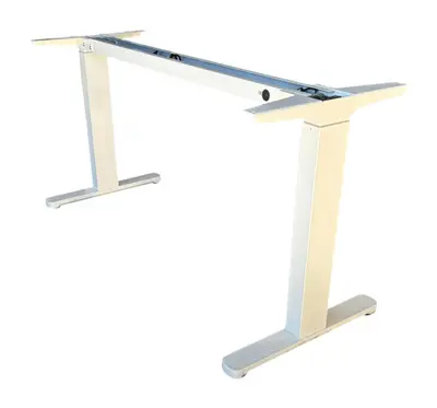 Elskrivbord Haworth Vit 140-160×70-80 (2)