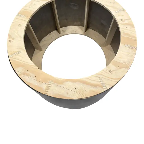 Konferensbordsstativ Svart Ø100 (3)