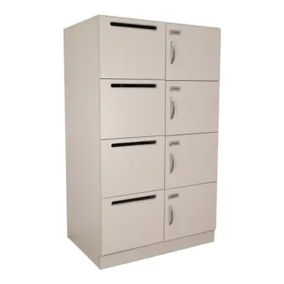 Personlig Förvaring Med Postfack Duba B8 Vit