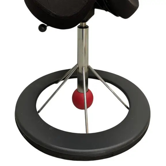 Sadelstol Back App Svart