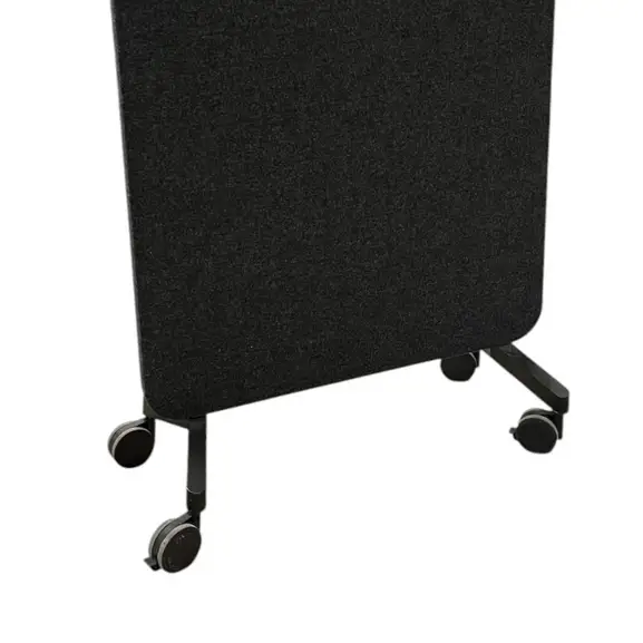 WhiteboardGolvskärm VitSvart 100×197 (3)