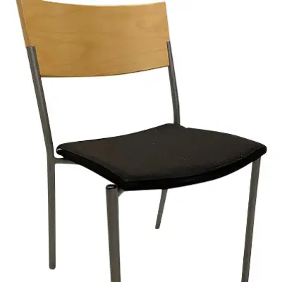 Stol EFG Svart/Björk