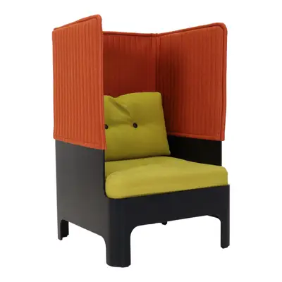 Fåtölj Blå Station Koja RostbrunSvartGrön