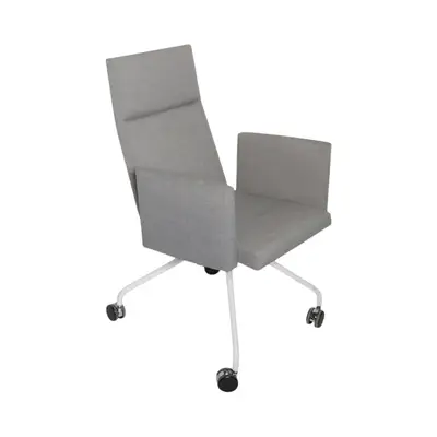 Konferensstol Martela Form Grå/Vit
