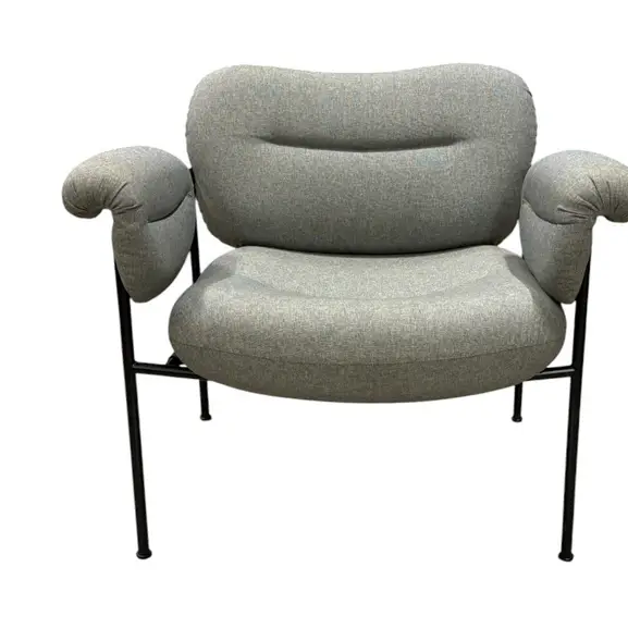 Fåtölj Fogia Bollo GråSvart (1)