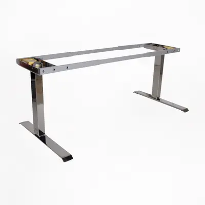 Elskrivbord Holmbergsbordet Pond Krom 120-180x80