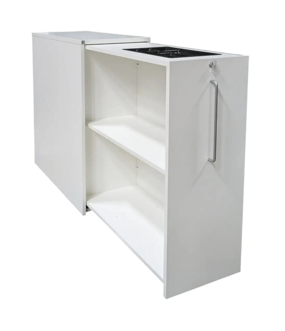 Towerförvaring Svenheim Vit Höger