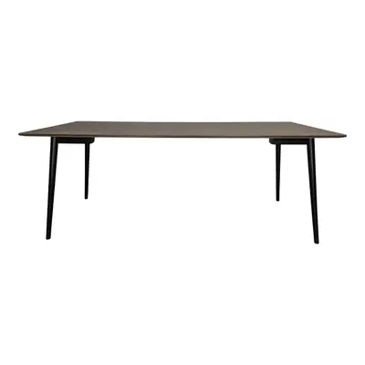 Mötesbord ValnötSvart 200×90 (2)