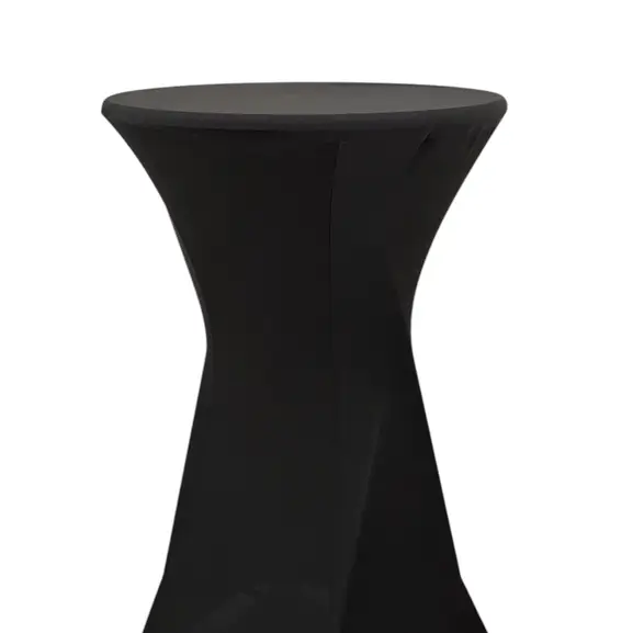 Mässbord SvartGrå Ø60 106 cm