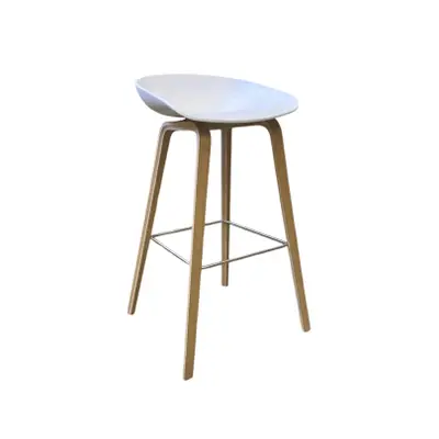 Barstol HAY AAS32 Vit/Ek