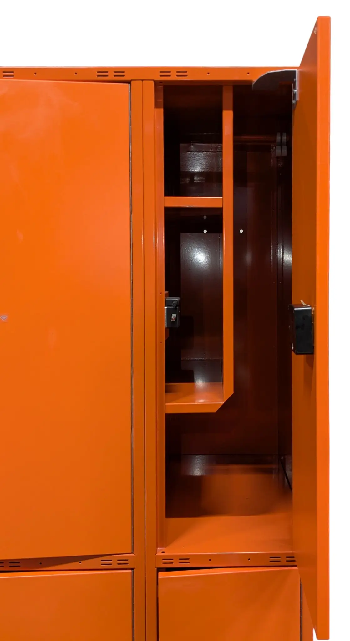Klädskåp Flexlock 4-Dörrars Orange (3)