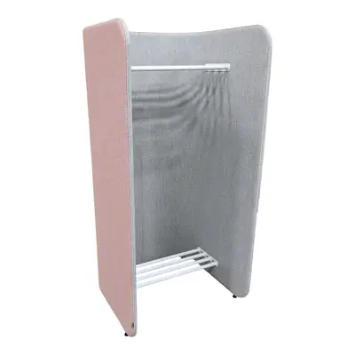 Garderobsenhet Martela Podwork Xpress Grå/Rosa