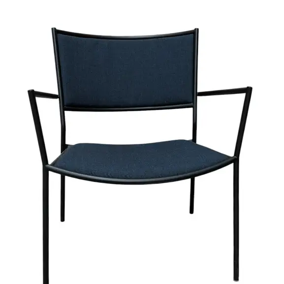 Fåtölj Massproductions Jig Easy Chair BlåSvart