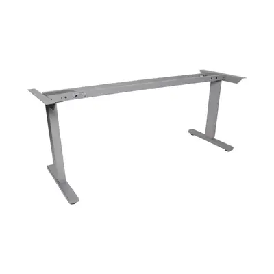 Skrivbord 2-pelare Swedstyle Grå 120x60-70