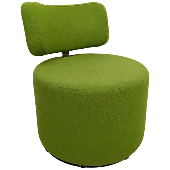 RPG 189706-264887 Sittpuff med rygg Sits Mokka Espresso Swivel Grön